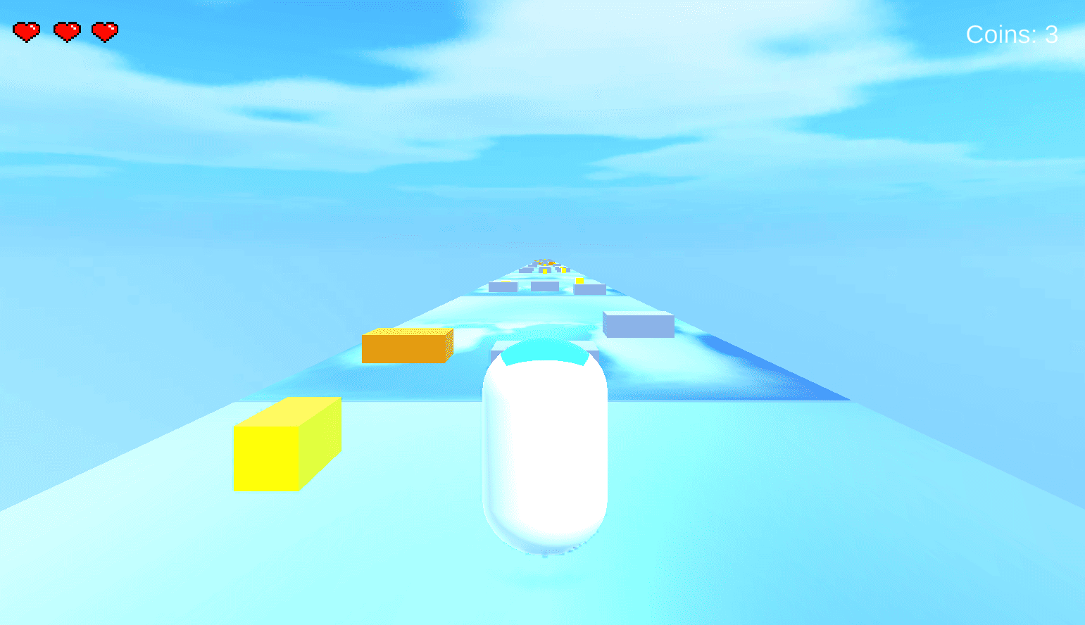 Unity Runner Game Screenshot